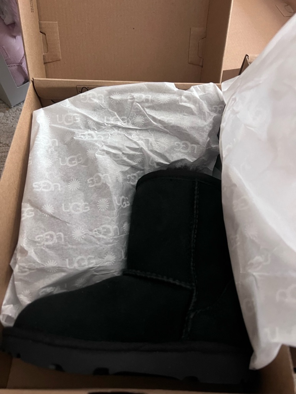 UGG Classic 2 toddler Black
